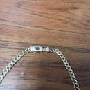 Cuban Link Bracelet - Yellow Gold 10k (.417) 6.6 grams 12 inch