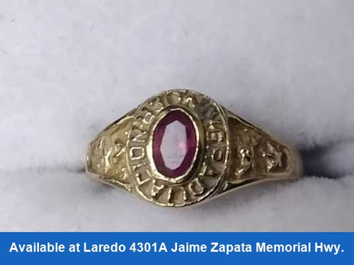 Women's Ring - Yellow Gold 10k (.417) 1.4 grams Size 20