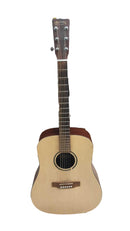 C.f. Martin & Co Dxme Dreadnaught Brown Acoustic / Electric Classic Guitar
