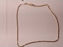 Rope Bracelet - Yellow Gold 14k (.585) 3.9 grams 11 inch