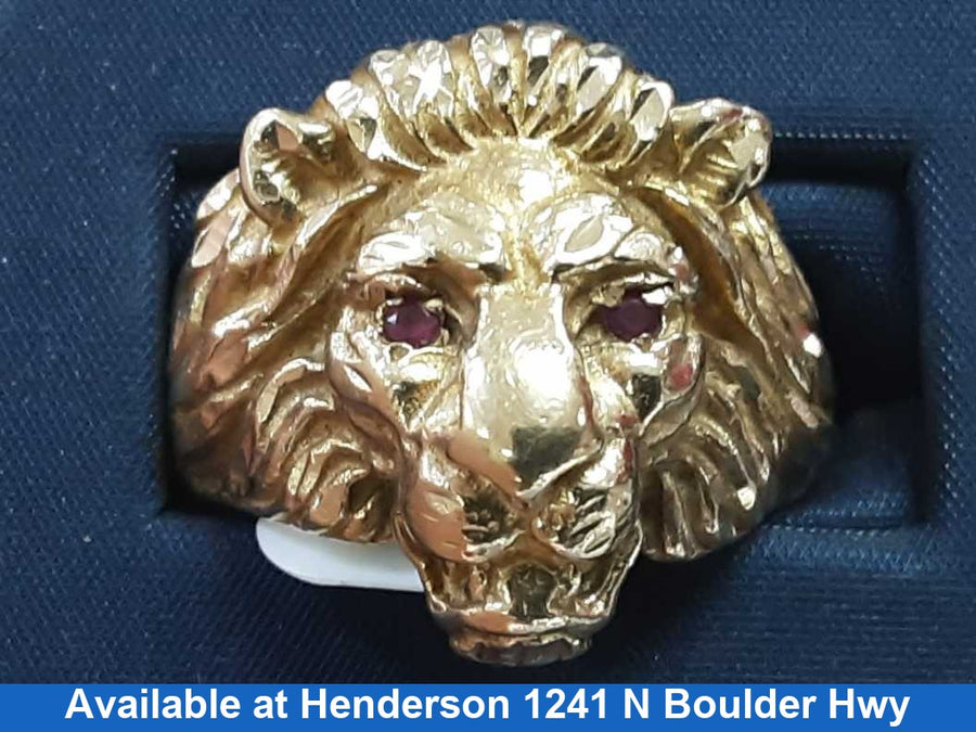 Women's Ring - Yellow Gold 14k (.585) 13.7 grams Size 20