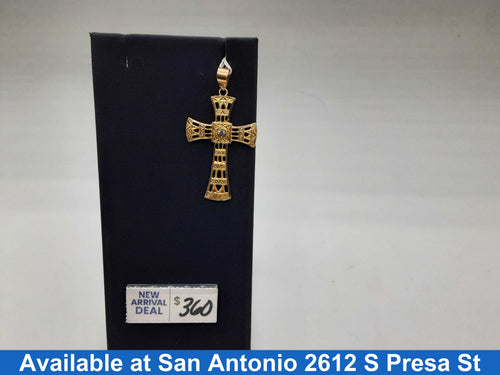 Religious Pendant - Yellow Gold 10k (.417) 3.4 grams