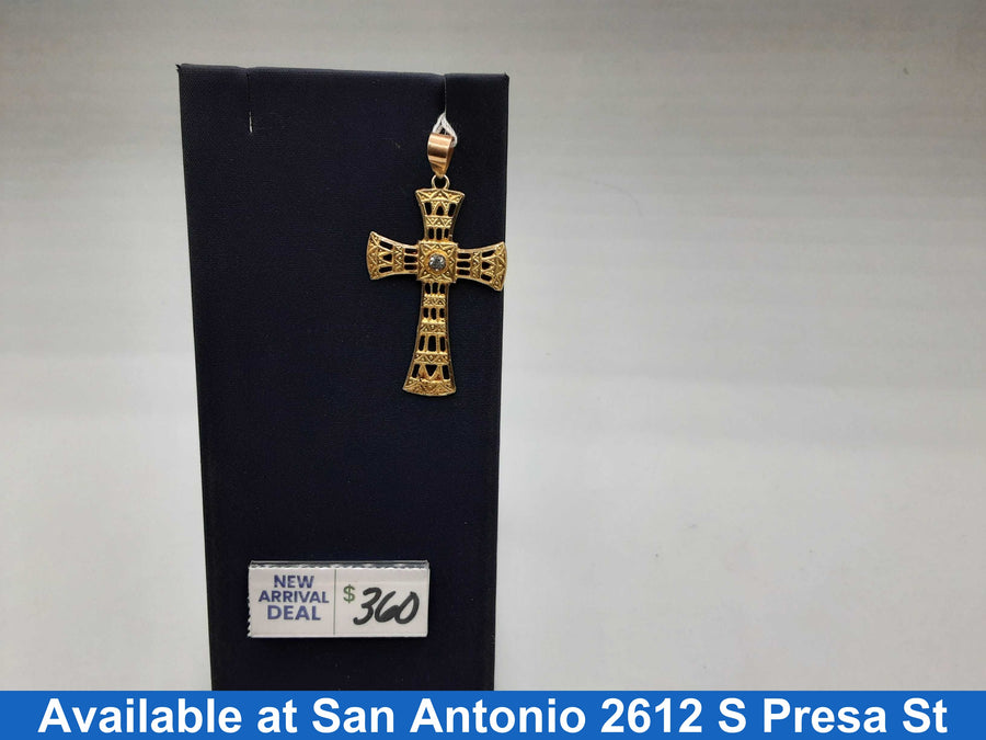 Religious Pendant - Yellow Gold 10k (.417) 3.4 grams
