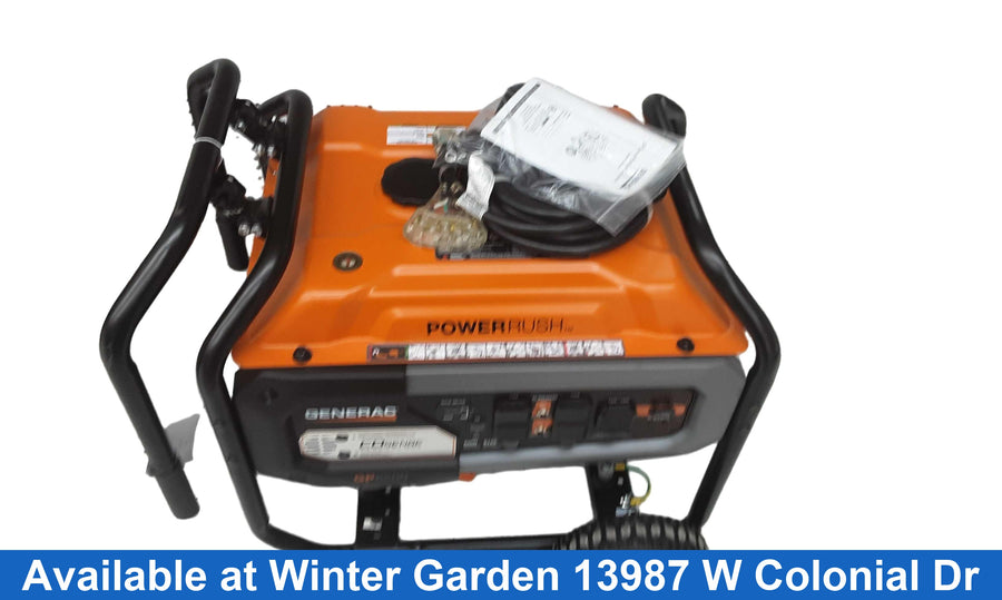 Generac Gp6500 Orange Generator