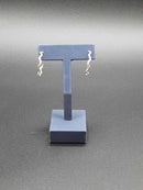 Bangle Earrings - Silver 5.5 grams