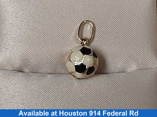 Sports Pendant - Yellow Gold 14k (.585) 1.1 grams