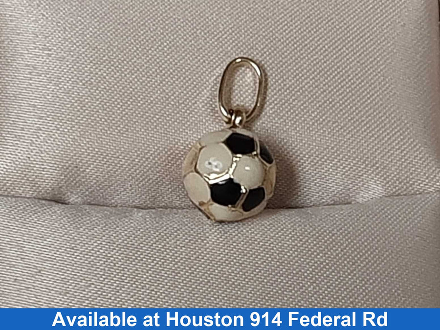 Sports Pendant - Yellow Gold 14k (.585) 1.1 grams