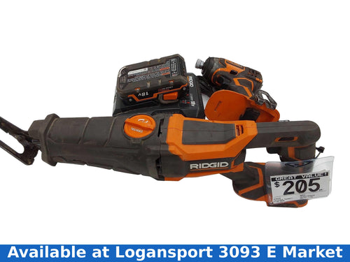 Ridgid R8642 Orange Cordless Reciprocating Saw