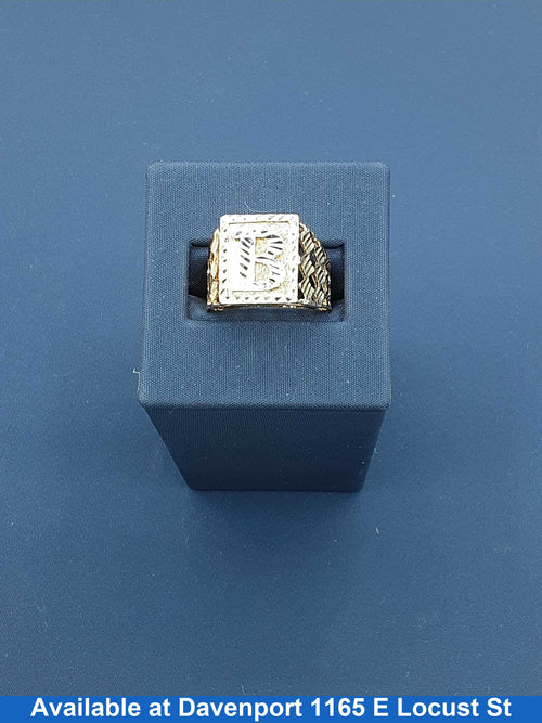 Men's Ring - Yellow Gold 14k (.585) 5.9 grams Size 9