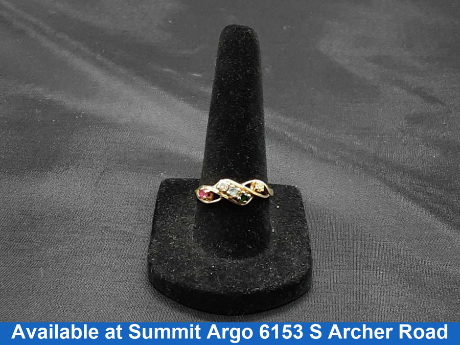 Women's Ring - Yellow Gold 10k (.417) 2.5 grams Size 8