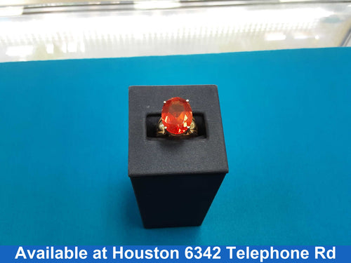 Women's Ring - Yellow Gold 10k (.417) 4.3 grams Size 20