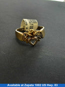 Women's Ring - Yellow Gold 10k (.417) 2.9 grams Size 9