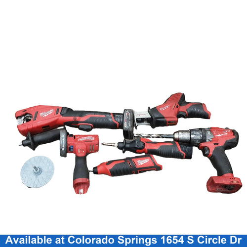 Milwaukee Var Red Power Tool Set