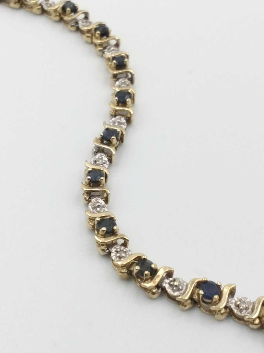 Tennis Bracelet - Yellow Gold 10k (.417) 5.8 grams 6 inch