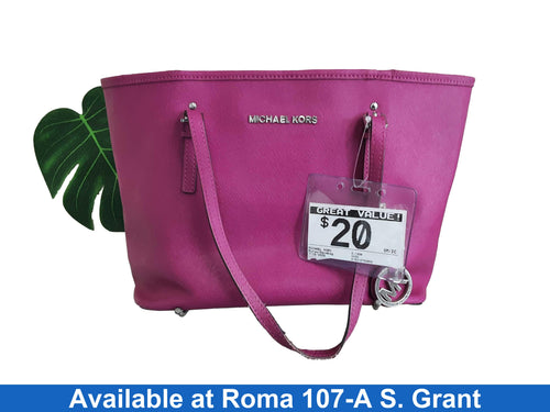 Michael Kors E-1308 Pink Purse / Handbag