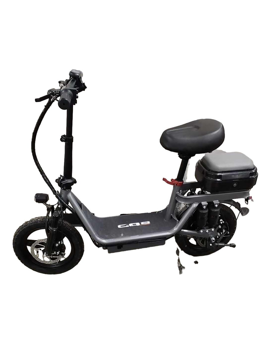 Gq8 Black Powered Kick Scooter