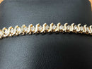 Tennis Bracelet - Yellow Gold 14k (.585) 11.8 grams 7 inch