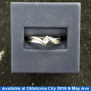 Ring - Wedding Set - White Gold 10k (.417) 2.5 grams Size 7
