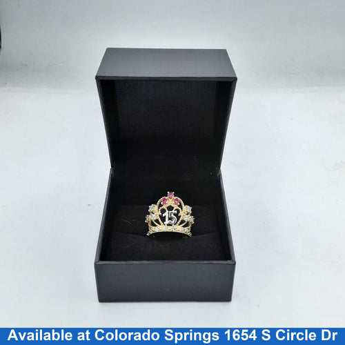 Women's Ring - Yellow Gold 14k (.585) 5.5 grams Size 7