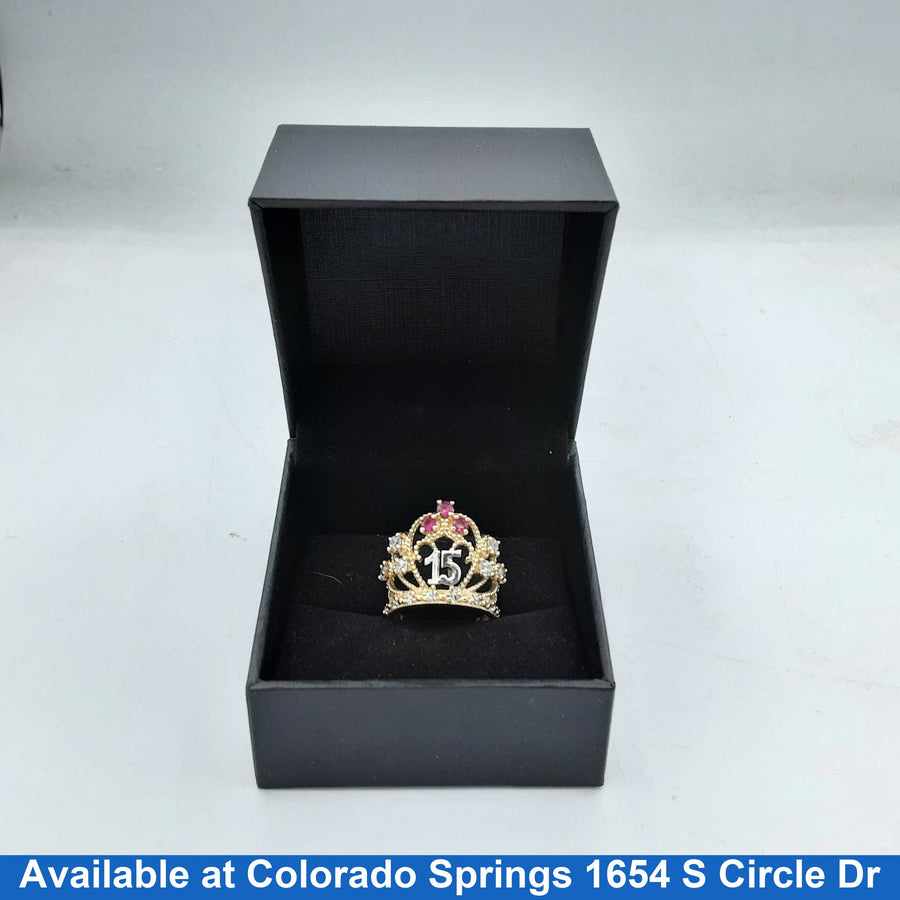 Women's Ring - Yellow Gold 14k (.585) 5.5 grams Size 7