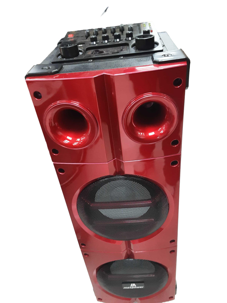 Max Power Mpd1598l Black Floor Speaker