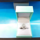 Women's Ring - White Gold 10k (.417) 4.3 grams Size 9.5