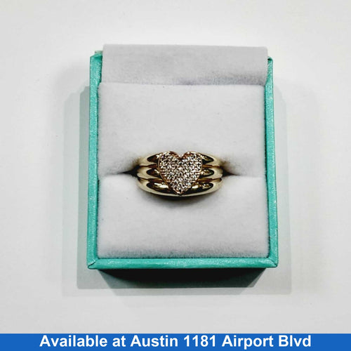 Women's Ring - Yellow Gold 14k (.585) 3.9 grams Size 7.5