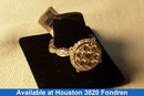 Women's Ring - White Gold 14k (.585) 6.3 grams Size 7.5