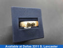 Ring - Wedding Band - Yellow Gold 14k (.585) 4.4 grams Size 7.5