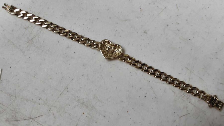 Bracelet - Yellow Gold 14k (.585) 13.5 grams 7 inch
