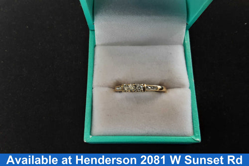 Women's Ring - Yellow Gold 10k (.417) 1.9 grams Size 20