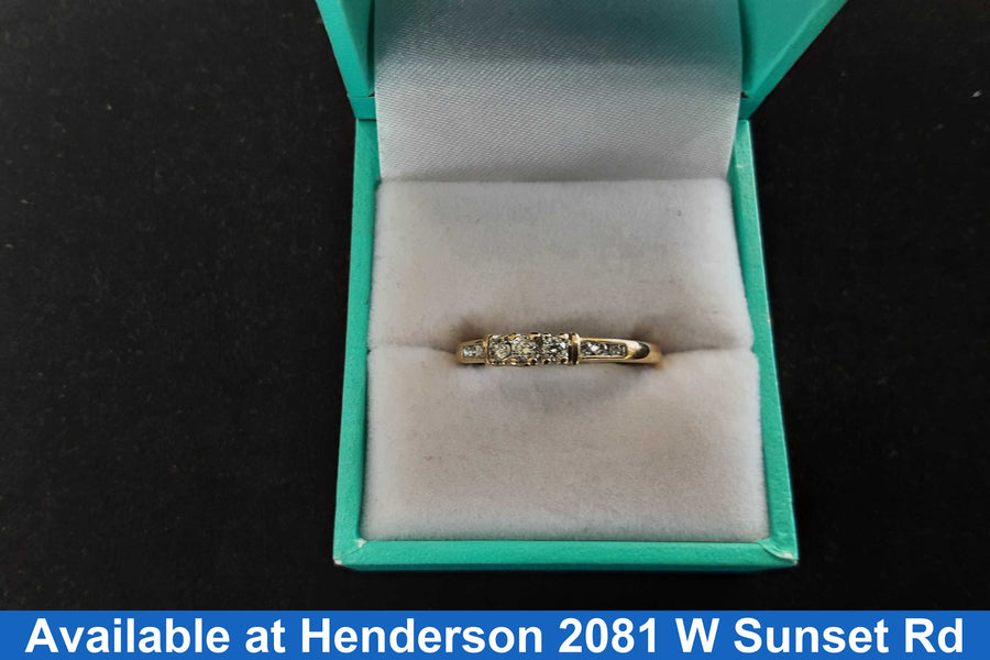 Women's Ring - Yellow Gold 10k (.417) 1.9 grams Size 20