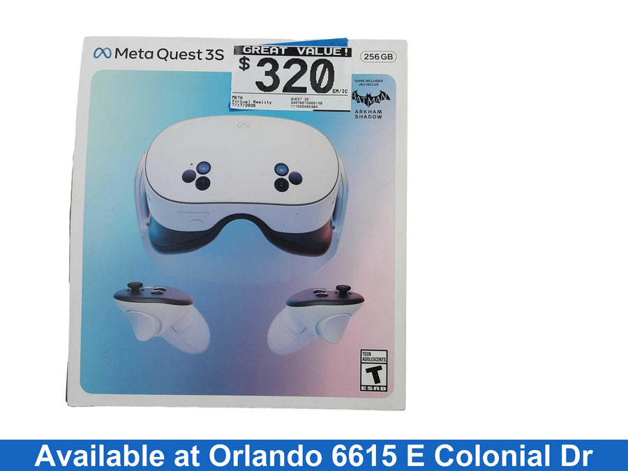 Meta Quest 3s 256 Gb White Virtual Reality Device