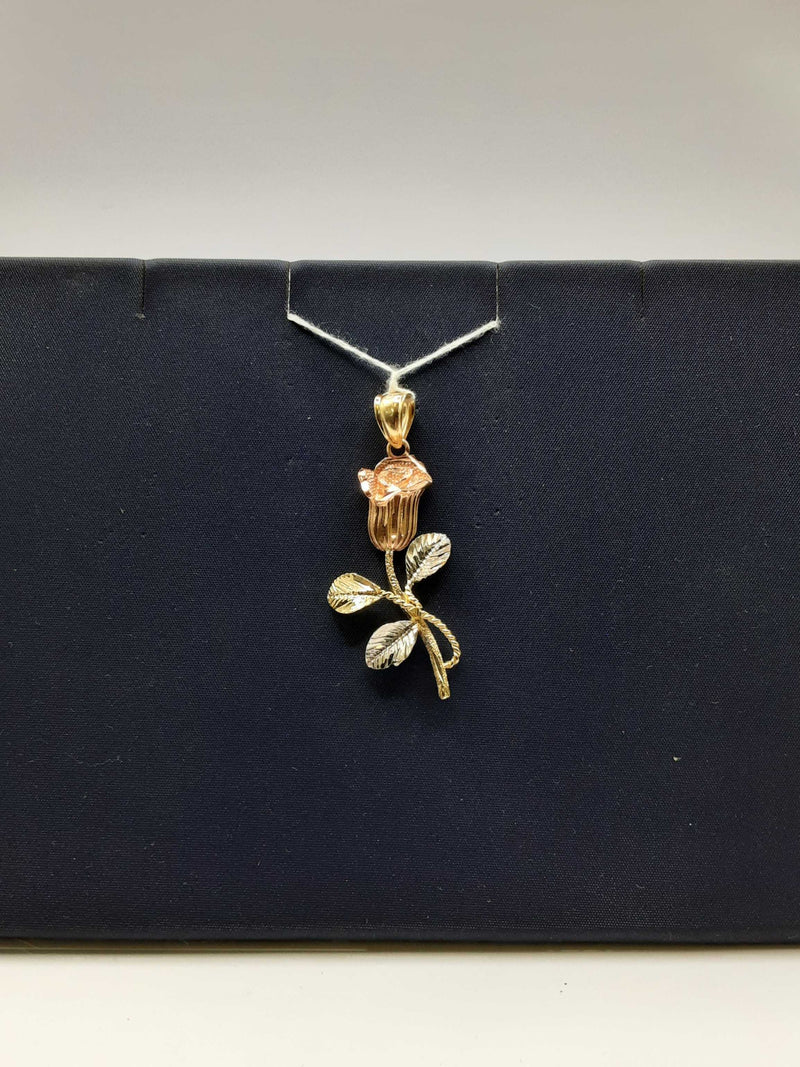 14kt Rose Pendant