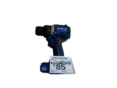Kobalt Kdd 124b-03 Blue Cordless Standard Drill