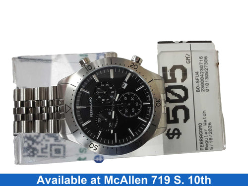Ferragamo Bo-sfu4 Silver Regular Watch