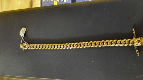 Bracelet - Yellow Gold 10k (.417) 77 grams 9 inch
