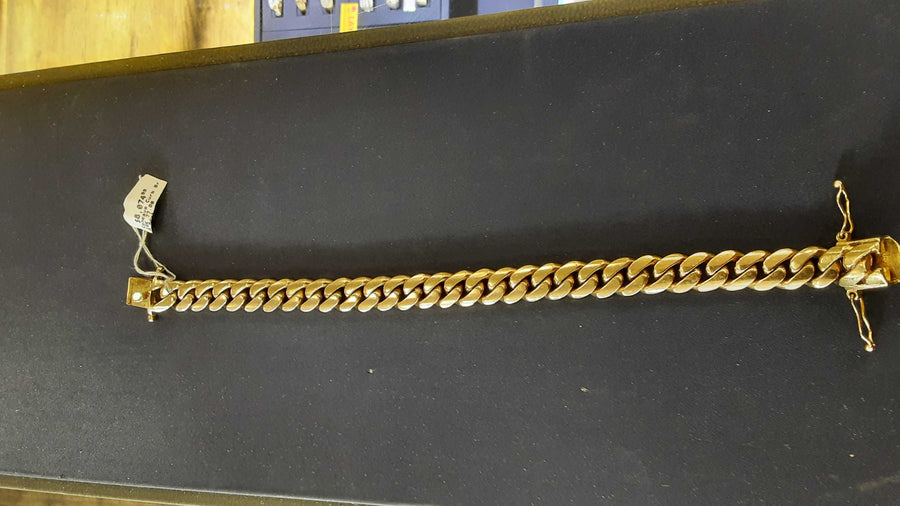 Bracelet - Yellow Gold 10k (.417) 77 grams 9 inch