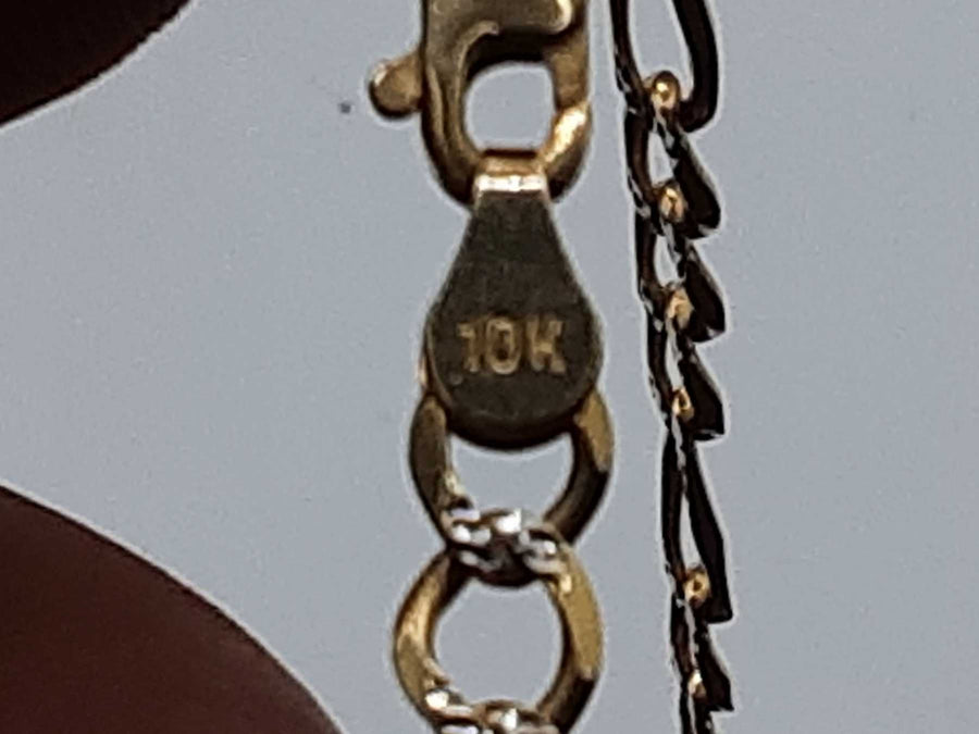 Figaro Chain - Yellow Gold 10k (.417) 13.5 grams 20 inch