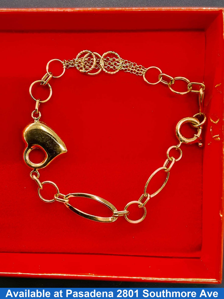 Bracelet - Yellow Gold 14k (.585) 5.5 grams 8 inch