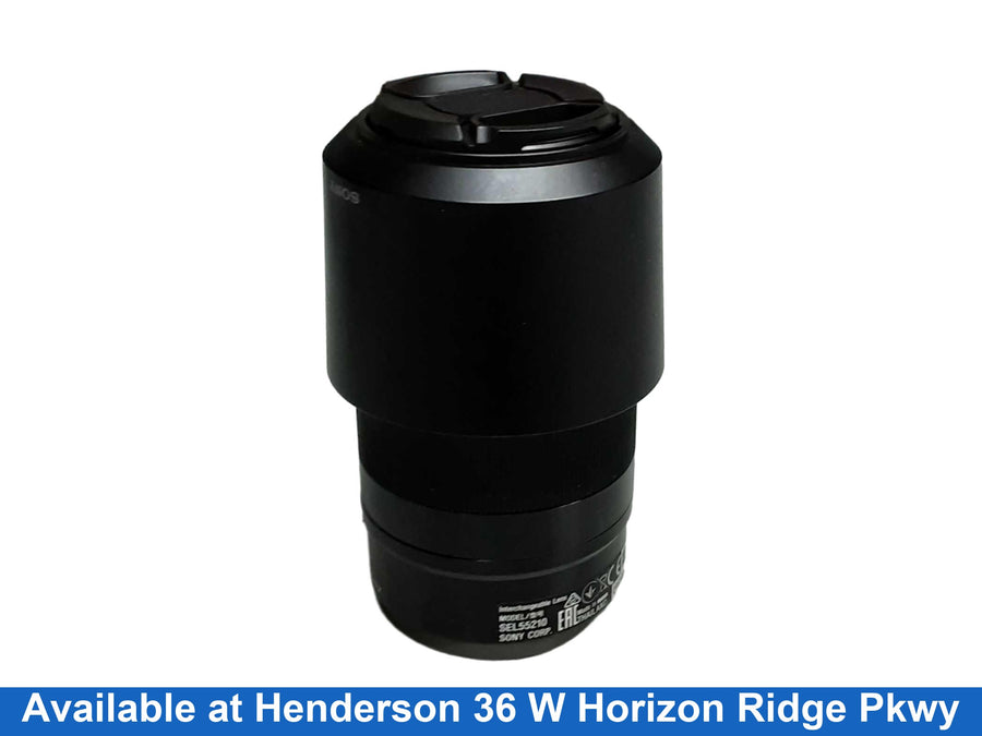 Sony Sel55210 Black Photographic Lens