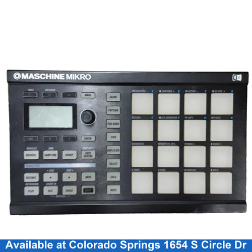 Native Instruments Maschine Mikro Black Drum Machine