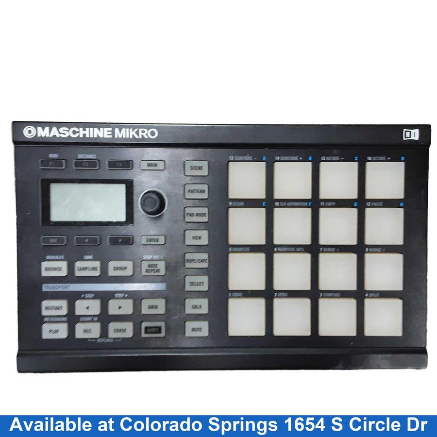 Native Instruments Maschine Mikro Black Drum Machine