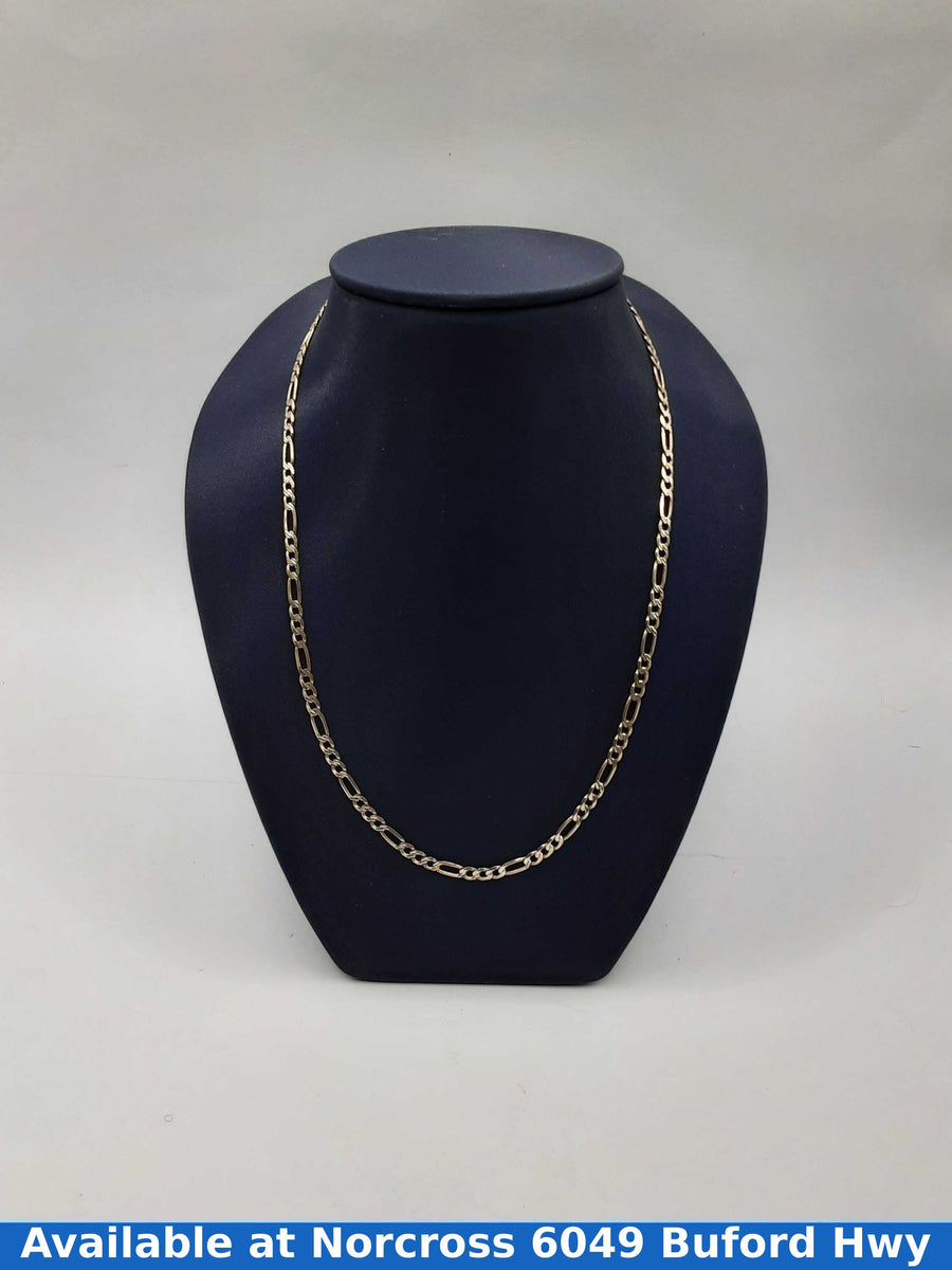 14kt Figaro Chain