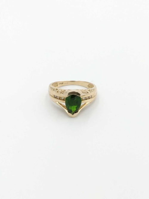 Women's Ring - Yellow Gold 14k (.585) 4.3 grams Size 7