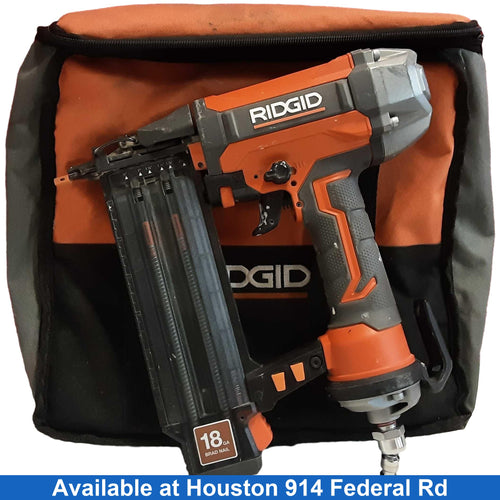Ridgid R213bnf3 Orange Pneumatic Brad Nailer