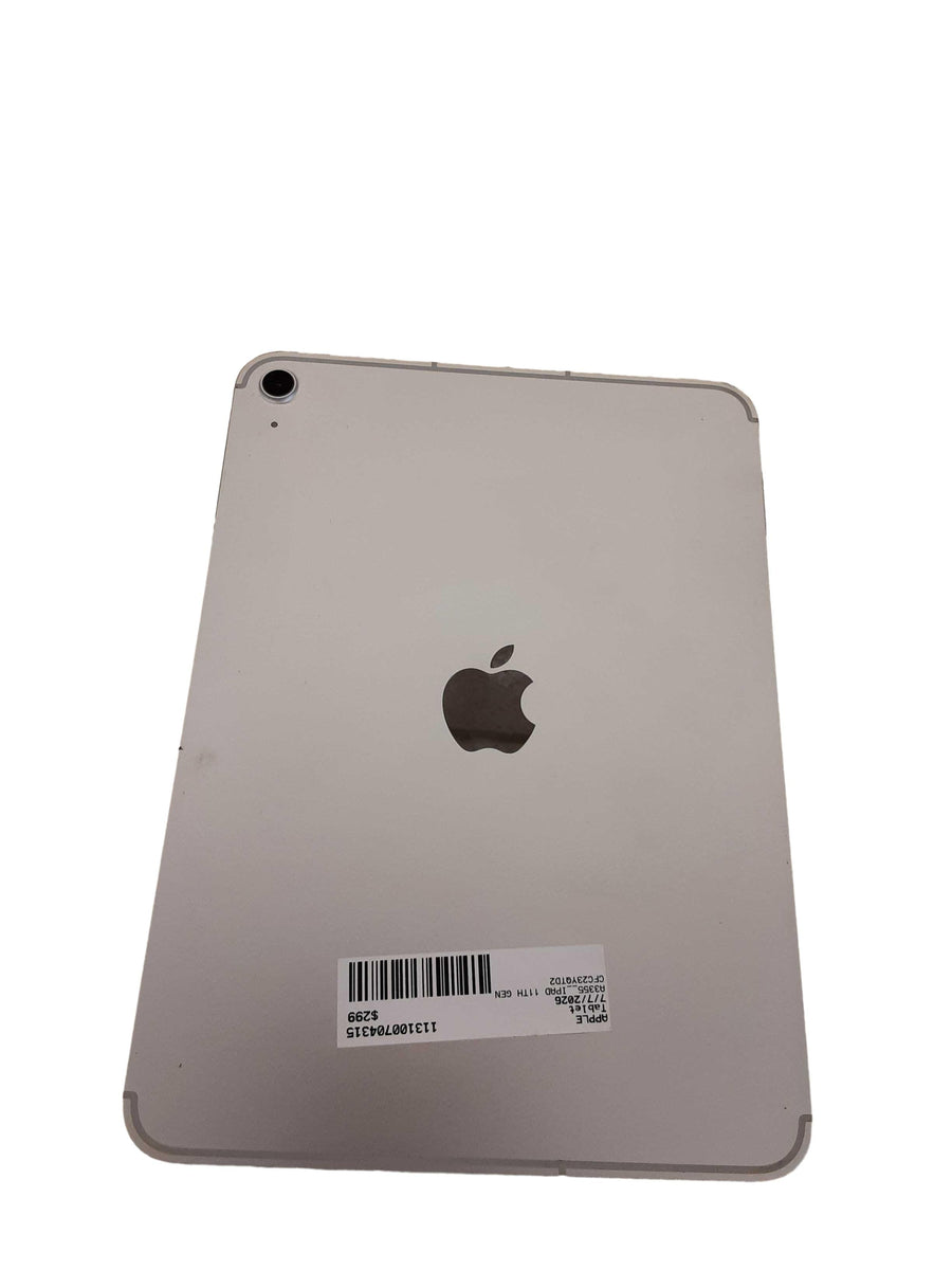 Apple A3355__ipad 11th Gen Silver Tablet