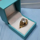 Men's Ring - Yellow Gold 10k (.417) 5.9 grams Size 11