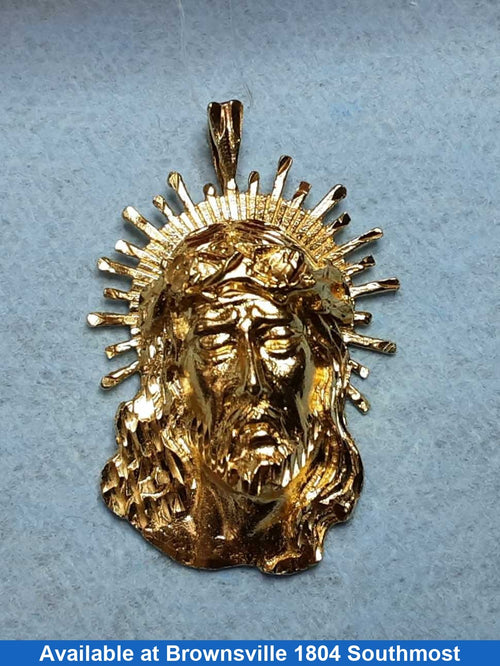 Religious Pendant - Yellow Gold 10k (.417) 13.7 grams