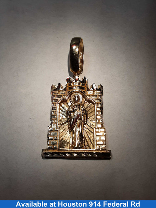 Religious Pendant - Yellow Gold 14k (.585) 11.3 grams